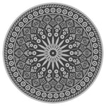 ZNTS Esschert Design Outdoor Rug Dia. 170 cm 433908