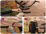 Horse Blanket Cappuccino 105 cm Polyester 42013180