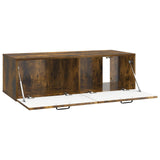 Wall-Mounted TV Cabinet Wall-mounted Smoked Oak 98 x 41 x 30 cm 898700