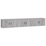 Wall-mounted TV Cabinets 3 pcs Grey Sonoma 80x34.5x40 cm 3188364