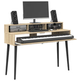 Studio Desk Sonoma Oak 110 x 42.5 x 36 cm Engineered Wood 8006734