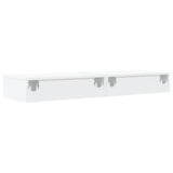 TV Cabinets with LED Lights 2 pcs White 60x35x15.5 cm 842887