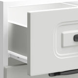Kitchen Base Cabinet Kalmar White Engineered Wood 854240