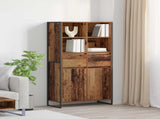 Sideboard 2 pcs Old Wood 81 x 36 x 150.5 cm Engineered Wood 3403038