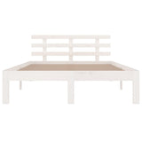 Bed Frame without Mattress White 135x190cm Double 814730