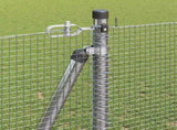 Welded Wire Fence with Concrete Base 50 x 1.2 m 3352355