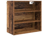 Highboard with Drawer 2 pcs Old Wood Engineered Wood 3415720
