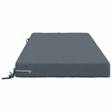 Seat Cushion SOEST 100% Polyester Blue 120 x 80 x 10 cm 946794