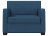 Armchair Blue Fabric 42043401