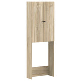 Toilet Cabinet ALKMAAR Sonoma Oak 66 x 25.5 x 190 cm 896257