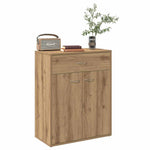 ZNTS Sideboard Artisan Oak 60x30x75 cm Engineered Wood 855897