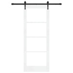 Sliding Door Manual ORKDAL White 78 x 202 cm Wood and metal 3332440