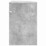 End Table Concrete Grey 39.7 x 39.7 x 60 cm Engineered Wood 891133