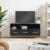 TV Cabinet Black 102x36x50 cm Engineered Wood 829013