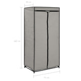Wardrobes 2 pcs Grey 75x50x160 cm 282444