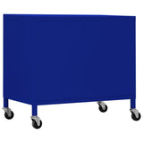 Storage Cabinet Navy Blue 60x35x56 cm Steel 336262