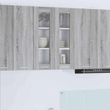 Hanging Cabinet Grey Sonoma 60 x 31 x 80 cm Engineered Wood 884319