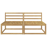 Outdoor Middle Sofa White 158 x 83 x 73 cm 901540