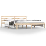 Bed Frame without Mattress 180x200cm Super King Size 810445