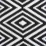 Outdoor Carpet ARAKIL White and Black 190x290 cm PP 310431