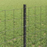 Fence and Post Grey 0.6 x 10 m Steel 3336130