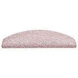Stair Mats 30 pcs 65x21x4 cm Light Pink Half Round Large 3365820