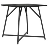 Side Table Set 2 pcs Black Oak 869726