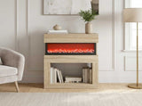 Electric Fireplace Sonoma 64 x 30 x 87 cm Engineered wood 8021105