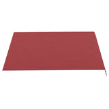 Awning Replacement Fabric Burgundy Red 3x2.5 m Polyester 311965