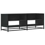 TV Cabinet Black 120.5x40x46 cm Engineered Wood and Metal 848889