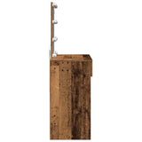 Dressing Table Old Wood 100 x 40 x 130 cm Engineered Wood 868840
