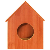 Cat House Wax Brown 41x50x50 cm Solid Wood Pine 859297