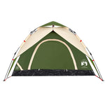 Camping Tent Dome 5-Person Green Quick Release 4004185