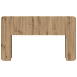 Headboard Cabinet with Storage Artisan Oak Engineered Wood 8001209