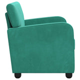 Armchair Turquoise Velvet 42043422