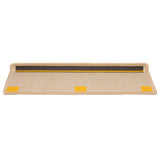 Stair Mats 20 pcs 65x21x4 cm Cream Rectangular Edge 3365855