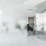 Static Window Film Frosted Grey 90 x 2000 cm PVC 3394686