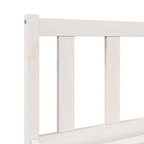 Extra Long Bed Frame without Mattress White 90x210 cm Solid Wood Pine 852431