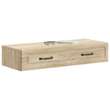 Wall-Mounted Side Table Sonoma Oak 87.5 x 34.5 x 17 cm 899347