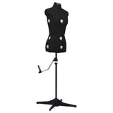 288485 Adjustable Dress Form Female Black S Size 33-40