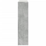 Radiator Cover Concrete Grey 149x20x82 cm Engineered Wood 852702