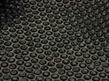 Pool Cover Black Polyethylene, PVC 8 x 5 m Lightweight 90341