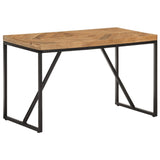 Dining Table 120x60x76 cm Solid Acacia and Mango Wood 323546