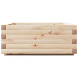 Garden Planter 60x60x26.5 cm Solid Wood Pine 847298