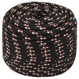 Boat Rope Black 14 mm 100 m Polypropylene 152358
