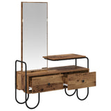 Dressing Table Old Wood 100 x 36.5 x 136 cm Engineered Wood 8007687