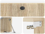 Wall-Mounted TV Cabinet Sonoma Oak 59.5 x 31 x 30 cm 899217