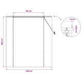 Roller Blind Brown 160 x 160 cm Bamboo 42039776