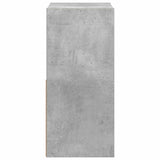 Bedside Table 2 pcs Concrete Grey 30.5 x 27 x 59.5 cm 8000619