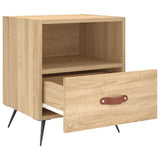 Bedside Cabinets 2 pcs Sonoma Oak 40x35x47.5 cm Engineered Wood 827379